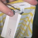 A loves A yellow & white stripe vacationcore sleeveless top Photo 2