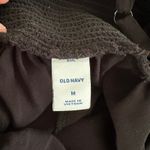 Old Navy  Wide Leg Black Knit Jumpsuit Sz Medium Sleeveless Photo 5