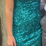 Aleta Turquoise Green Homecoming Dress Size 0 Photo 0