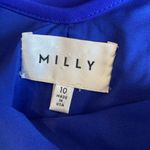 Milly  royal blue draped back mini dress 10 Photo 5