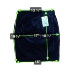 Theory Black White Polka Dot Velvet Pleated Wrap Skirt 100% Cotton Womens Size 2 Photo 8