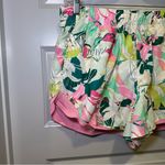 Athletic Works Green/Pink Floral Tropical Print Shorts size XL Photo 5