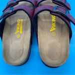 Viking Austin Two Strap Embossed Floral Sandal Burgundy Size 36/5 US NWOT Red Photo 5