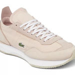 Lacoste  | Size 8‎ Women's Sneakers in Light Pink and White Match Break Photo 0