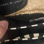 Etienne Aigner  Urban Black & White Slip On Espadrilles Shoes 6 M Photo 3