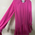 Anthropologie  Mare Mare Hot Pink Ling Sleeve Tunic Dress Dropped Waist Size XS Photo 2