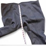 T Tahari  Faux Suede Crop Leggings Photo 7