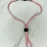 Pink Adjustable Double Clip ID Badge Holder School Work Lanyard Necklace Photo 0