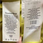 Aritzia Sunday Best Dress Mini Spaghetti Strap Satin Floral Green Blue 2 Photo 8