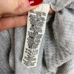 We The Free People Catalina Gray Long Sleeve Thermal T-shirt Scoop Neck Raw Hem Photo 6