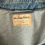 Free People Madison City Oversized Denim Jacket Medium Blue Wash Size XL NEW Photo 8