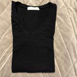 Active Basic  Black Long Sleeve Top Size S Photo 3