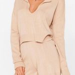 Nasty Gal Beige Brown Lounge Set Small Photo 0