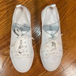 Sole Society | Dansy Cut-Out White Leather Lace-Up Sneakers | Size 9.5 Photo 2