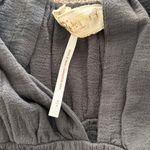 Jen's Pirate Booty Jen’s Pirate Booty x Free People Love Street Charcoal Ruched Boho Top cotton S Photo 6