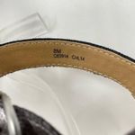 Born BOC Metallic Silver Cutout Vegan Faux Leather T Photo 11