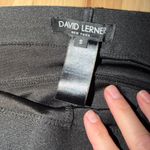 David Lerner  black foil-print faux leather leggings size small! Photo 1