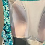 New L.L. Bean Women’s Tankini Top 20W Plus Size Aqua Blue NWT Photo 5