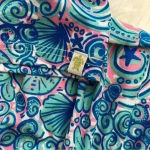 Simply Southern  Seashell Cold Shoulder Swing Dress Large Photo 4