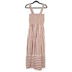 Marine layer  Selene Double Cloth Striped Maxi Dress Women's Size Medium Photo 3