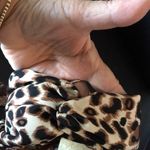 2 Natasha Twisted Animal Print Headbands Reptile & Leopard Photo 3