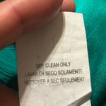 Bebe 100% Silk One-Shoulder Top XXS emerald Photo 5