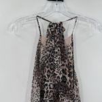 Victoria's Secret Sheer Leopard Embellished Babydoll Night Dress Size Small Photo 4