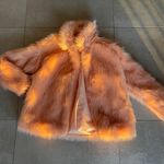 Nordstrom Pink Fur Coat Photo 0