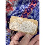 Women’s‎ Oversized Blanket Scarf Multi Tribal Geometric Fringe 72x66 Blue Photo 3