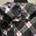Burton  Black and White Plaid Ski Jacket Photo 2