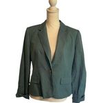 Bloomingdales Bloomingdale’s Women’s Linen Blend Blazer Sz 14P Photo 0