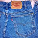 Levi's VNTG  505 Year ‘91 High Waist Mom / boyfriend Jeans Stone Wash Size 29x30 Photo 2