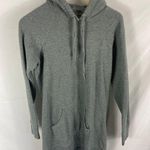 Aerie Hooded Sweatshirt Dress Grey Size Medium Photo 0