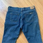 Vintage Y2K Levi Strauss Signature Stretch Low Rise Boot Cut Jeans Medium Blue Size undefined Photo 8