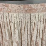 potter's pot Potter's‎ Pot Cream Lace Pleated Skirt Lined Womens Size S Romantic Feminine New Photo 4