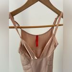 Spanx  Beige Open Bust‎ Mid Thigh Bodysuit Size Small Photo 2