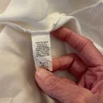 Amaretta sweetheart satin & lace ivory strappy short slip nightgown. Size small. Photo 5