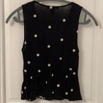 Forever 21 Plunging embroidered peplum style tank Photo 3