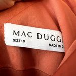 Mac Duggal  68551 Ruffle Slit High Waist Dress spice orange size 0 UB Photo 5