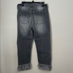 Liverpool  Size 10/30 High Rise Fray Hem Crop Jeans in Pumice Fray Photo 1