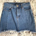 Recruitment Denim Skirt Blue Size M Photo 0