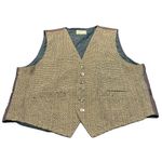 NEW RIVER tapestry fabric Vest size M Green Size M Photo 6