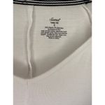 SOMA Women’s Soft Jersey Short Raglan Sleeve Tunic Tee Size S Bright White Top Photo 4