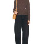 Sporty and rich cashmere Brown V Photo 5
