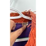 VINTAGE 80s Silver Stream COTTON Jacket Fringe artsy quirky avant Photo 2