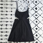 Abercrombie & Fitch Black and White Tennis Dress with Cutouts XS Petite Photo 8