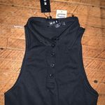 Motel Urban Outfitters black Jeta rib bodycon S dress Photo 1