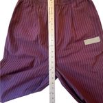 Perks and Mini High Rise Baggy Joggers Striped Hip Hop Dance Streetwear Small Purple Photo 13