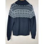 Ralph Lauren Lauren Womens Black Nordic Sweater Shawl Collar approx Size M Photo 3