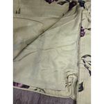 Liz Claiborne Studio by  Green Purple Floral Jacket Cardigan XL Size 16 Photo 3